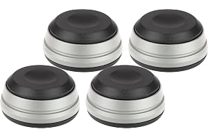 Dynavox Vibrationsdämpare för högtalarlådor och apparater, frikopplad från lågfrekventa vibrationer, set om 4