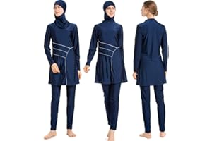 ziyimaoyi Konservative Badebekleidung Full Coverage Islamische Badeanzüge Muslimische Badebekleidung Hijab Burkini
