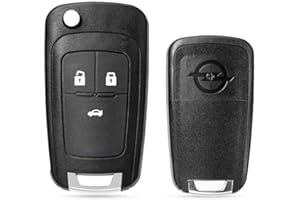 ONETOP1 3 pulsante pieghevole alloggiamento chiave telecomando sostituzione pieghevole guscio della portachiavi custodia a distanza per Opel Vauxhall H Insignia Vectra D Astra J Corsa E Cascade Zafira Karl