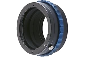 Novoflex Objektiv-Adapter mit Blende für Nikon-F-Objektiv an Canon-EOS-R-Kamera