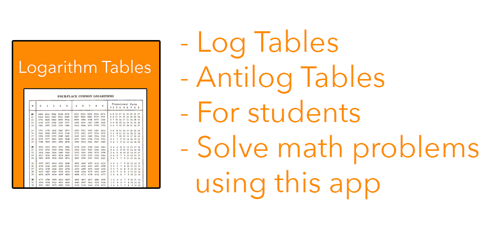 Logarithm Tables Amazon.co.uk Apps & Games