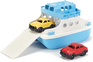 Green Toys - Ferry con mini-coches (FRBA-1038)