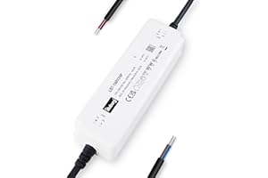 illuburg Trasformatore LED 24V 150W Impermeabile IP67 Senza Sfarfallio LED Alimentatore Driver Power Supply