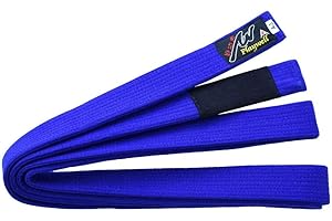PLAYWELL Martial Arts Competition Grade BJJ Jiu Jitsu Pro Thick Quality Belt - Blue