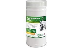 Aqueos Anti-microbial Multi-Use Disinfectant and Tack Wipes, White