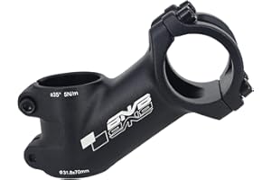 PLATTBK Potence de Guidon VTT 31.8mm 35 Degres 70/80/90/100/110mm Alliage Aluminium pour Vélo de Route, BMX 1-1/8”