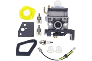 Cnfaner 16100-Z0Z-815 Carburetor for Honda GX35 GX35NT HHT35S Trimmer Brushcutters with 17211-Z0Z-000 Air Filter Gaskets Kit