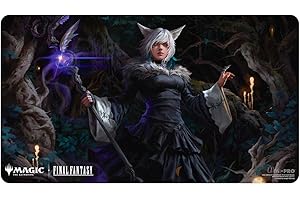 Ultra PRO - Final Fantasy x Universes Beyond Y’shtola, Night’s Blessed (Commander) Playmat for Magic: The Gathering | Card Game Playmat, Final Fantasy Collectibles, Desk Mat Mousepad