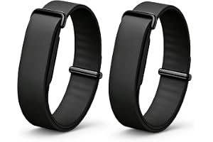 2 stycken silikonarmband kompatibla med Google Fitbit Air, lätta armband | Elastiskt justerbart ersättningsarmband flexibelt smalt flödande klockarmband vattentätt ersättningsarmband för kvinnor och