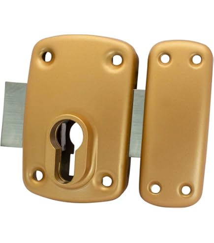 Sluitcilinder 40/40 mm met 5 afzonderlijke sleutels profielcilinder met knop set met twee schroeven eenvoudig te monteren deurslot garageslot lengte 80mm Sluitcilinder 40/40 mm met 5 afzonderlijke sleutels profielcilinder met knop set met twee schroeven eenvoudig te monteren deurslot garageslot lengte 80mm