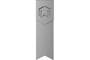 CZUR Marque Pages en Métal Signet, Cadeau pour des Adultes et des Enfants, pour les Femmes Hommes Support en Alliage d'Aluminium à Pince élégant pour une Utilisation Durable, Space Gris