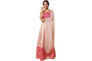 KARTUTVA Indisches Lehenga Choli-Kleid für Frauen, vollständig genäht, Hochzeitskleid, Partykleid