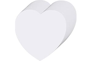 MixTeach 72 Stück große Herzausschnitte, weißes Papierherz, 15,2 cm, Herzform, gestanzte Herzdekoration, Valentinstagskarte, Papier für Klassenzimmer, Pinnwand, Dekoration, Kinder, Liebe und Frieden,