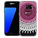 Produktbild Conie Mandala Cover kompatibel mit Samsung Galaxy S7, indische Muster Schutzhülle Henna Design Hülle aus Silikon Kratzfest