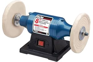 CLARKE INTERNATIONAL Clarke CBB200 370W 8'' Bench Buffer/Polisher (230V)