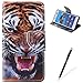 Produktbild Feeltech Sony Xperia M5 Hülle PU Leder Tasche for Sony Xperia M5-Tiger