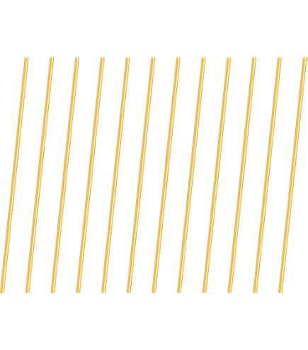 iMeistek Messing ronde buis, 300 mm lengte 9 mm OD 1 mm wanddikte, koperen buizen pijp voor doe-het-zelf ambachten (3 stuks