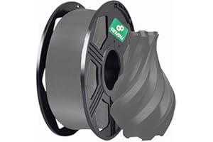 Pinuotu 3D Printer Filament, PLA Filament 1.75mm 1KG (2.2 lbs) Spool, Dimensional Accuracy +/- 0.03 mm, 100% Europe Raw Material (Grey)…