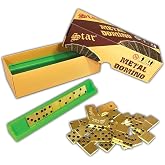 Star Metal Domino Oyun Seti, B&uuml;y&uuml;k Boy, Zamak Domino Taşı, 1. Kalite