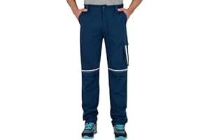 BWOLF Raptor 100% Coton Pantalon de Travail Coton pour Homme Pantalon de Travail Homme avec Poches multifonctionnelles, Poches genouillères, Bandes réfléchissantes