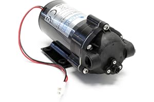 Naturewater Pompe Booster – 200 GPD (750 l/jour) – 60 W – Surpression pour Station Osmose inverse Système d’Eau propre potable