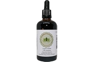 QUALIFIED NATUROPATH - PROFESSIONAL PRACTITIONER PRODUCTS Lugols Iodine Solution 12% - 110ml - with Glass Pipette