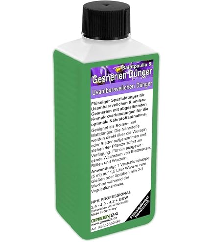 Alpenveilchen Dnger Cyclamen dngen Flssigdnger HIGHTECH : Amazon.de:  Garten