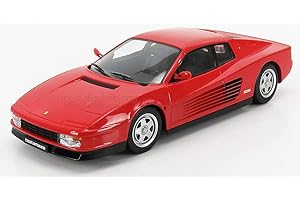KK Scale Model Compatibile con Ferrari TESTAROSSA 1986 Red 1:18 KKDC180511
