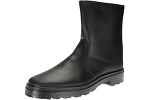 CALZADOS ROMERO POSTIGO | Bota Para Trabajos De Granja y Ganadería. En Piel Para Hombre. Caña De Media Altura y Cremallera.