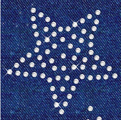 STRASS Motiv Sternenhimmel Hotfix Hotglue Bügelbild Ornament - 3