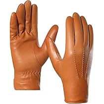 Buy Harssidanzar Mens Luxury Italian Sheepskin Leather Gloves