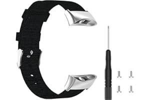 Huabao Armband Kompatibel mit Garmin Forerunner 45/45s,Verstellbares Nylon Segeltuch uhrband Ersatzband für Garmin Forerunner 45/45s Smart Watch