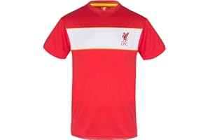 LIVERPOOL F.C. Liverpool FC Mens T-Shirt Poly Training Kit Official Football Gift