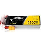 Batterie TATTU LiPo 2300mAh 11.1V 45C 3S – XT60 – Pour Drones FPV, Avions, Hélicoptères, Bateaux RC
