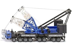 siku 4810, Gru mobile, 1:55, Assemblabile, Metallo e Plastica, Blu, Con verricello e contrappesi