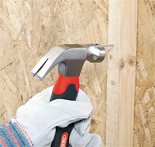 Draper Redline Klauenhammer 68833, 283 g/10 oz, mit Griff/ Stiel aus Fiberglas, kurz & kompakt - 2