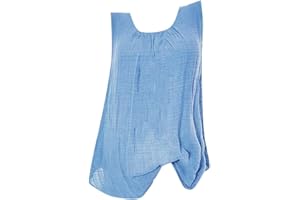 CGGMVCG Damen Tank Top Bluse Baggy ärmellos Leinen Tee Weste Tank Tops Plus T-Shirt ärmellose Blusen für Frauen