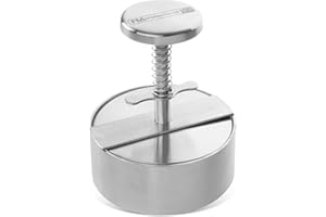 FMprofessional 22205 FM Pressa per Hamburger Professionale in Acciaio 18/10