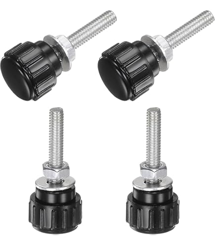 Vis moletée TOOLCRAFT 1061583 10 pc(s) M4 10 mm tête