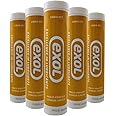 Multi Purpose Grease Cartridge EP2 Tube EXOL Lithium grease 400g (PACK of 5)