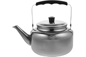 YARNOW Pentola Bollitore Bollitore Per Tè Fornello Da Campeggio Universale Macchina Riscaldatori A Gas Per La Casa Piano Cottura Ad Acqua Isolato Pentole Da Campeggio Retro Fischio