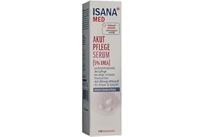 ISANA MED Körperserum - Körpercreme - Akut Pflege Serum 5% Urea - juckreizlindernde Akutpflege - Für Körper & Gesicht- 100ml