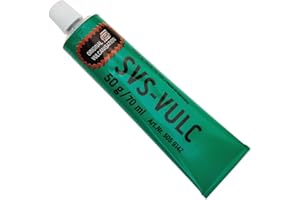 Rema Vulcanising Fluid Tip Top 50 g Tube for Repair of Bicycle and Car Tyres, Rubber Tubes, Valve Patches