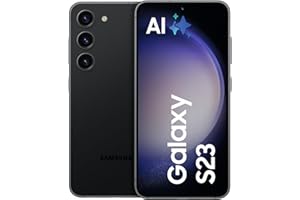 Samsung Galaxy S23 AI-Android-Smartphone, 128GB, 3.900mAh Akku, Smartphone ohne Vertrag Phantom Black inkl. 36 Monate Herstellergarantie [Exklusiv bei Amazon]