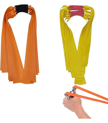 Fionda Professionale SmartB - Con Custodia In Pelle, Elastico Resistente, Per Caccia E Allenamento - Foto 8