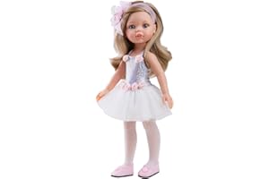 Paola Reina (Paolj) Balerina Lalka, Wielokolorowy, 32 cm