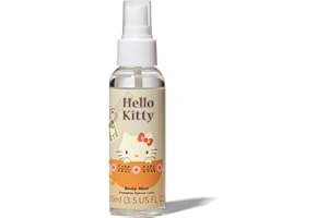 Hello Kitty Pumpkin Spiced Latte Body Mist – 100ml Autumn Fragrance Spray with Warm Spiced Scent, Light Formula for Daily Use, Seasonal Bottle Design