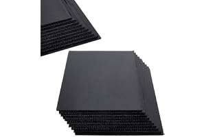 NBEADS 10 st korrugerad plastfolie, 3 mm tjock plastplatta PP-plastark paneler för hemförsäljningsskyltar, gräsmatta, reklam