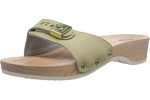 Scholl Pescura Wedge Sand, Zuecos Mujer