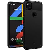 Caseology Vault Case Compatible with Google Pixel 4a - Matte Black